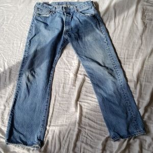 Levi's 501 dad jeans